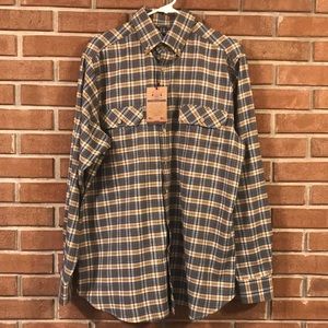 Over Under Crosscut flannel shirt